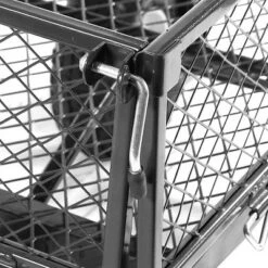 Sunnydaze Decor Sunnydaze Outdoor Lawn and Garden Heavy-Duty Steel Utility Cart with Removable Sides and Weather-Resistant Polyester Liner - Blue -Gardening Official Shop unnamed file 1000