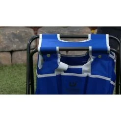 Ultimate Innovations Folding Garden Chair with Storage Green