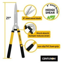CENTURION 1222 3 Piece Lopper, Hedge Shear, and Pruner Tree Branch and Bush Cutting Combo Set with an Ergonomic Design and Comfortable Grip -Gardening Official Shop unnamed file 107