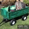 Sunnydaze Decor Sunnydaze Outdoor Lawn and Garden Weather-Resistant Heavy-Duty Polyester Utility Dump Cart Protective Liner - Green 11 Sunnydaze Decor Sunnydaze Outdoor Lawn and Garden Weather-Resistant Heavy-Duty Polyester Utility Dump Cart Protective Liner - Green -Gardening Official Shop unnamed file 1091