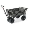 Mac Sports Heavy Duty Steel Frame Collapsible Folding 150-Lb Capacity Outdoor Beach Garden Utility Wagon Cart with 4 All Terrain Wheels & Table, Grey 4 Mac Sports Heavy Duty Steel Frame Collapsible Folding 150-Lb Capacity Outdoor Beach Garden Utility Wagon Cart with 4 All Terrain Wheels & Table, Grey -Gardening Official Shop unnamed file 11