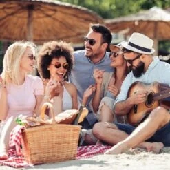 Nature Spring Collapsible Utility Wagon for Camping, Gardening, Landscaping, and Shopping - 34.5" x 20", Blue -Gardening Official Shop unnamed file 1110