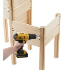 HearthSong Grow With Me Triple Garden Pine Wood Planter with Fabric Liners For Kids Gardening 18 HearthSong Grow With Me Triple Garden Pine Wood Planter with Fabric Liners For Kids Gardening -Gardening Official Shop unnamed file 1175