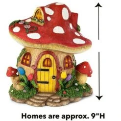 HearthSong Fairy Village Set with Five Decorative Resin Houses and 10 Nature-Themed Fairies 18 HearthSong Fairy Village Set with Five Decorative Resin Houses and 10 Nature-Themed Fairies -Gardening Official Shop unnamed file 1224
