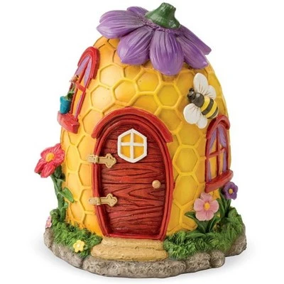 HearthSong Fairy Village Set with Five Decorative Resin Houses and 10 Nature-Themed Fairies 7 HearthSong Fairy Village Set with Five Decorative Resin Houses and 10 Nature-Themed Fairies - Image 7