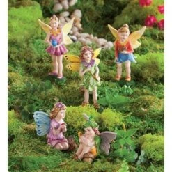 HearthSong Fairy Village Set with Five Decorative Resin Houses and 10 Nature-Themed Fairies 25 HearthSong Fairy Village Set with Five Decorative Resin Houses and 10 Nature-Themed Fairies -Gardening Official Shop unnamed file 1231