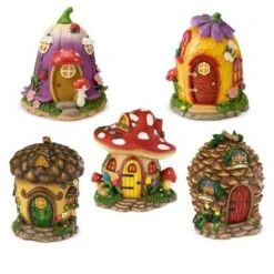 HearthSong Fairy Village Set with Five Decorative Resin Houses and 10 Nature-Themed Fairies 27 HearthSong Fairy Village Set with Five Decorative Resin Houses and 10 Nature-Themed Fairies -Gardening Official Shop unnamed file 1233