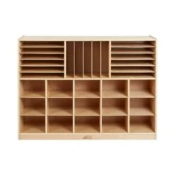 ECR4Kids Birch Multi-Section Storage Cabinet, School Furniture with Cubbies -Gardening Official Shop unnamed file 1270
