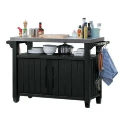 XL Unity Outdoor Patio Prep Station With Storage Graphite - Keter 11 XL Unity Outdoor Patio Prep Station With Storage Graphite - Keter -Gardening Official Shop unnamed file 1273