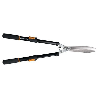 Fiskars Power-Lever 25-33" Extendable Hedge Shears 1 Fiskars Power-Lever 25-33" Extendable Hedge Shears