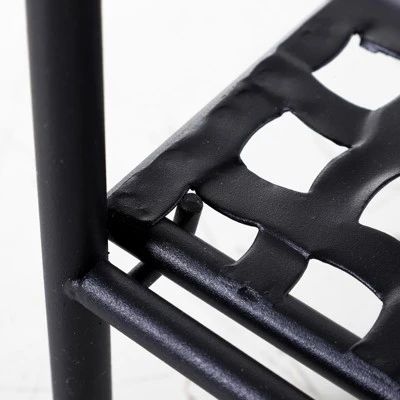 Outsunny Outdoor Folding Metal Potting Bench Work Table with Large Build-In Bag with Cover 5 Hanging Hooks & Shelf 7 Outsunny Outdoor Folding Metal Potting Bench Work Table with Large Build-In Bag with Cover 5 Hanging Hooks & Shelf - Image 7