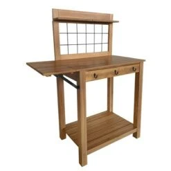 Outdoor Potting Bench - Light Brown - TK Classics -Gardening Official Shop unnamed file 1364