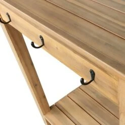 Outdoor Potting Bench - Light Brown - TK Classics -Gardening Official Shop unnamed file 1365