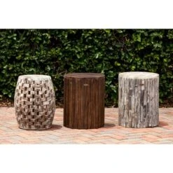 Elyse Round Outdoor Patio Garden Stool - Balkene Home 15 Elyse Round Outdoor Patio Garden Stool - Balkene Home -Gardening Official Shop unnamed file 1378