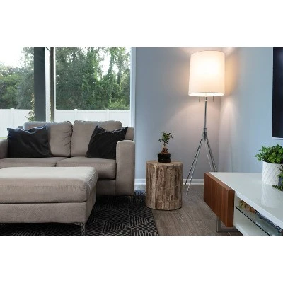 Elyse Round Outdoor Patio Garden Stool - Balkene Home 9 Elyse Round Outdoor Patio Garden Stool - Balkene Home - Image 9