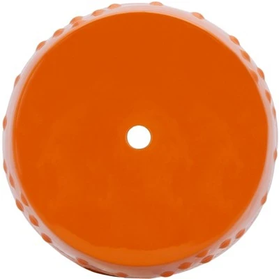 Frisco Garden Stool - Orange - Safavieh 2 Frisco Garden Stool - Orange - Safavieh - Image 2