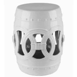 Moroccan Ceramic Garden Stool - Abbyson Living White 9 Moroccan Ceramic Garden Stool - Abbyson Living White -Gardening Official Shop unnamed file 1425