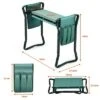 Costway Folding Garden Kneeler and Seat Bench w/2 Bonus Tool Pouches & EVA Foam Pad