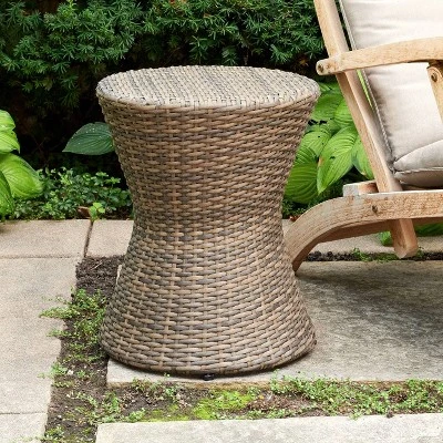 Newport Outdoor Garden Stool - Haven Way 1 Newport Outdoor Garden Stool - Haven Way