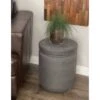 Olivia & May 15"x17" Fiber Clay Patio Garden Stool - Dark Gray - Olivia & May 5 Olivia & May 15"x17" Fiber Clay Patio Garden Stool - Dark Gray - Olivia & May -Gardening Official Shop unnamed file 1482