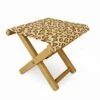 Avenie Jaguar Print Folding Stool - Deny Designs -Gardening Official Shop unnamed file 1483