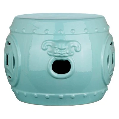 Almeria Garden Stool - Safavieh 2 Almeria Garden Stool - Safavieh - Image 2