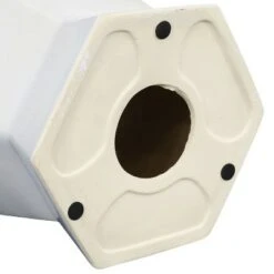 Sunnydaze Decor Sunnydaze Moderno Geometric Ceramic Decorative Garden Stool - 17.25" - White 8 Sunnydaze Decor Sunnydaze Moderno Geometric Ceramic Decorative Garden Stool - 17.25" - White -Gardening Official Shop unnamed file 1527