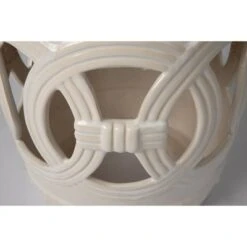 Large Medallion Ceramic Garden Stool - Creamy White - Balkene Home -Gardening Official Shop unnamed file 1550