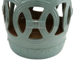 Outsunny 14" x 17" Ceramic Side Table Garden Stool with Knotted Ring Design & Glazed Strong Materials 16 Outsunny 14" x 17" Ceramic Side Table Garden Stool with Knotted Ring Design & Glazed Strong Materials -Gardening Official Shop unnamed file 1559