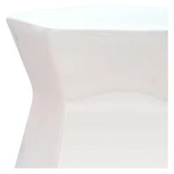 Patio Stool 18" Cream - Safavieh