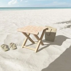 Heather Dutton Wander Desert Clay Folding Stool - Deny Designs 3 Heather Dutton Wander Desert Clay Folding Stool - Deny Designs -Gardening Official Shop unnamed file 1593