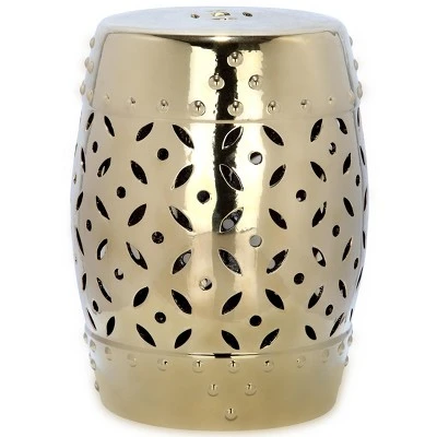 Lattice Coin Garden Stool - Safavieh 3 Lattice Coin Garden Stool - Safavieh - Image 3