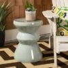 Larsa Garden Stool - Light Blue - Safavieh -Gardening Official Shop unnamed file 1668