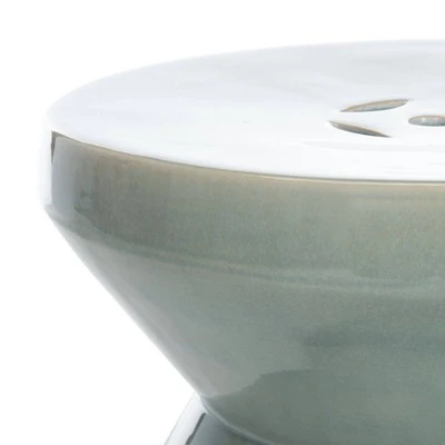 Larsa Garden Stool - Light Blue - Safavieh 3 Larsa Garden Stool - Light Blue - Safavieh - Image 3