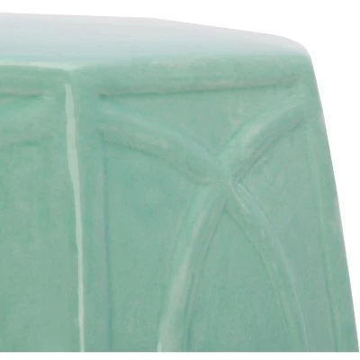 Kameko Garden Stool - Blue - Safavieh 3 Kameko Garden Stool - Blue - Safavieh - Image 3