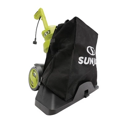 Sun Joe 14-Amp Walk Behind Garden Vacuum Blower and Mulcher - Green 1 Sun Joe 14-Amp Walk Behind Garden Vacuum Blower and Mulcher - Green