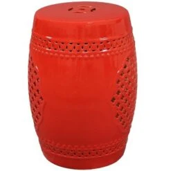 Sunnydaze Decor Sunnydaze Marrakesh Lattice Ceramic Decorative Garden Stool - 17.75" - Red 13 Sunnydaze Decor Sunnydaze Marrakesh Lattice Ceramic Decorative Garden Stool - 17.75" - Red -Gardening Official Shop unnamed file 1711