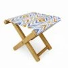 Avenie Boho Horizon Blue Folding Stool - Deny Designs 5 Avenie Boho Horizon Blue Folding Stool - Deny Designs -Gardening Official Shop unnamed file 1722