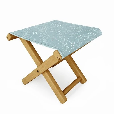 Heather Dutton Rise And Shine Mist Folding Stool - Deny Designs 1 Heather Dutton Rise And Shine Mist Folding Stool - Deny Designs