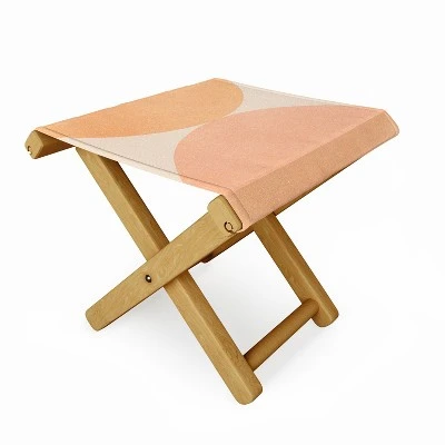 Iveta Abolina Coral Shapes Series II Folding Stool - Deny Designs 1 Iveta Abolina Coral Shapes Series II Folding Stool - Deny Designs