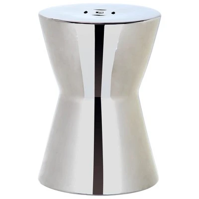 Liana Patio Stool - Safavieh® Silver 3 Liana Patio Stool - Safavieh® Silver - Image 3