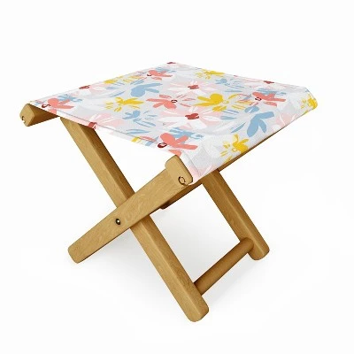Mirimo Beautiful Garden Folding Stool - Deny Designs 1 Mirimo Beautiful Garden Folding Stool - Deny Designs
