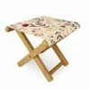 Avenie Cottage Garden IV Folding Stool - Deny Designs