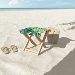 Gale Switzer Havana Jungle Folding Stool - Deny Designs -Gardening Official Shop unnamed file 1792