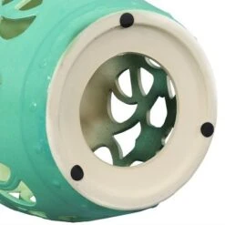 Sunnydaze Decor Sunnydaze Knotted Quatrefoil Decorative Ceramic Garden Stool - 18" - Jade -Gardening Official Shop unnamed file 1802