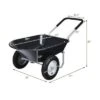 Costway 2 Tire Wheelbarrow Cart Heavy-duty Dolly Utility Cart Black 3 Costway 2 Tire Wheelbarrow Cart Heavy-duty Dolly Utility Cart Black -Gardening Official Shop unnamed file 209