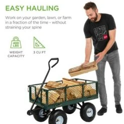 Best Choice Products Heavy-Duty Steel Garden Wagon Lawn Utility Cart w/ 400lb Capacity, Removable Sides, Handle 11 Best Choice Products Heavy-Duty Steel Garden Wagon Lawn Utility Cart w/ 400lb Capacity, Removable Sides, Handle -Gardening Official Shop unnamed file 223