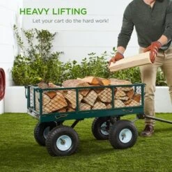 Best Choice Products Heavy-Duty Steel Garden Wagon Lawn Utility Cart w/ 400lb Capacity, Removable Sides, Handle 12 Best Choice Products Heavy-Duty Steel Garden Wagon Lawn Utility Cart w/ 400lb Capacity, Removable Sides, Handle -Gardening Official Shop unnamed file 224