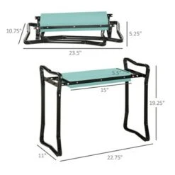 Outsunny Padded Garden Kneeler and Seat Bench Padded Foldable Garden Stool Green 10 Outsunny Padded Garden Kneeler and Seat Bench Padded Foldable Garden Stool Green -Gardening Official Shop unnamed file 380
