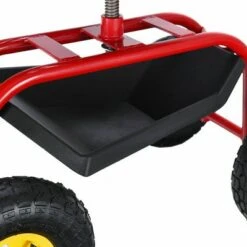 Costway Rolling Tray Gardening Planting with Work Seat Garden Cart -Gardening Official Shop unnamed file 411